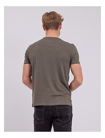 T-shirt manches courtes col rond pur coton NUMILAN