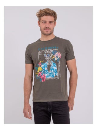 T-shirt manches courtes col rond pur coton NUMILAN