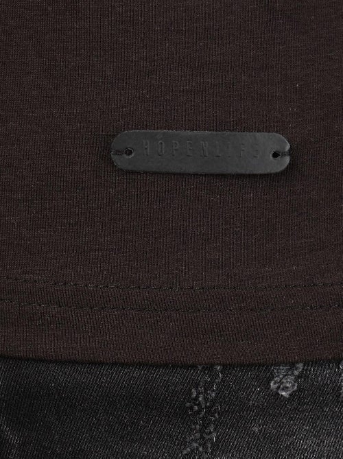 T-shirt manches courtes col rond uni - Kiabi