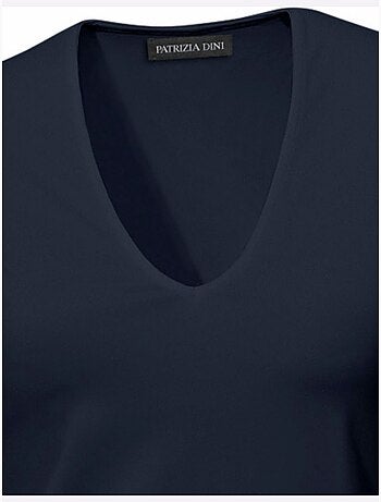 T-shirt Manches Courtes Col V - Taille Standard - Helline