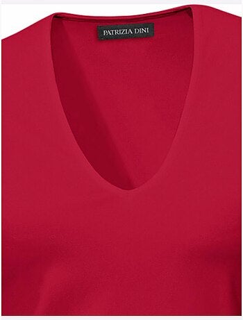 T-shirt Manches Courtes Col V - Taille Standard - Helline