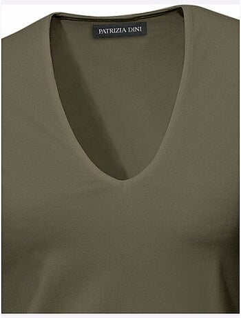 T-shirt Manches Courtes Col V - Taille Standard - Helline