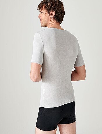 T-shirt manches courtes col V Thermolactyl Sensitive - Damart