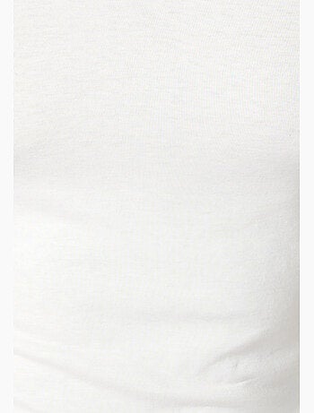 T-shirt manches courtes col v thermolactyl sensitive thermique - damart