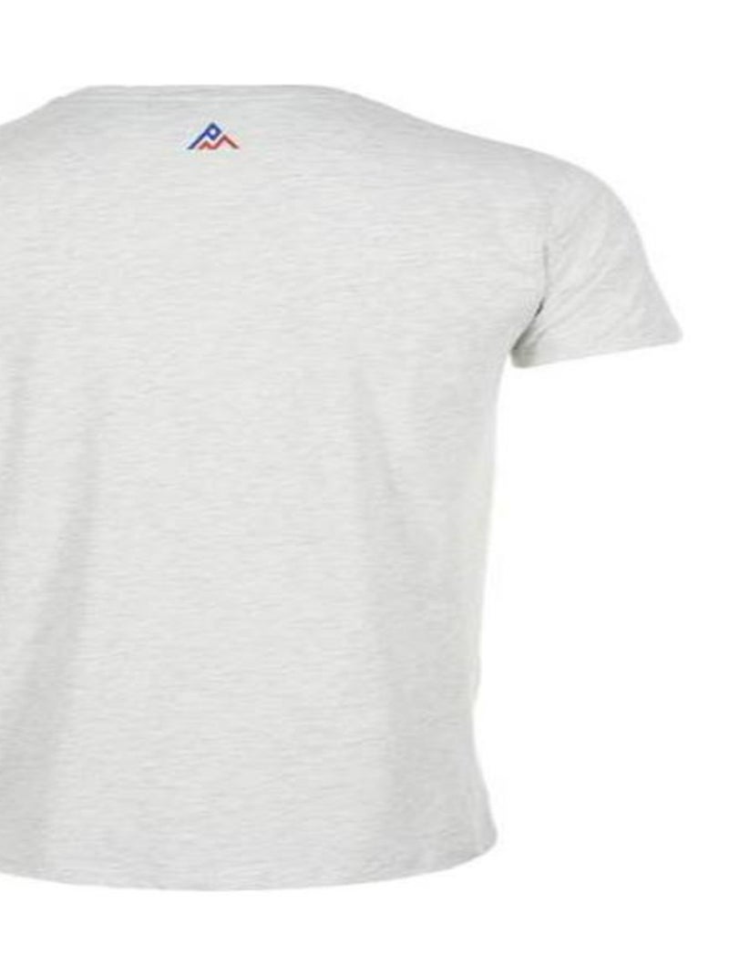 T-shirt manches courtes   COSMO - PEAK MOUNTAIN Gris - Kiabi