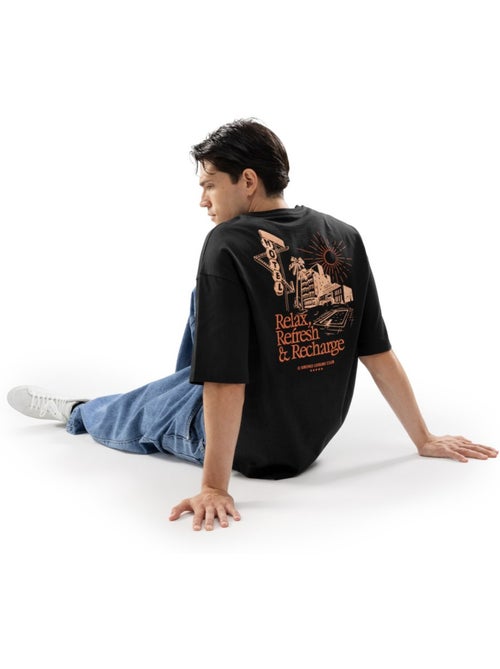 T-shirt manches courtes coton bio homme lifestyle homme refresh - Kiabi T-shirt manches courtes coton bio homme lifestyle homme refresh - Kiabi