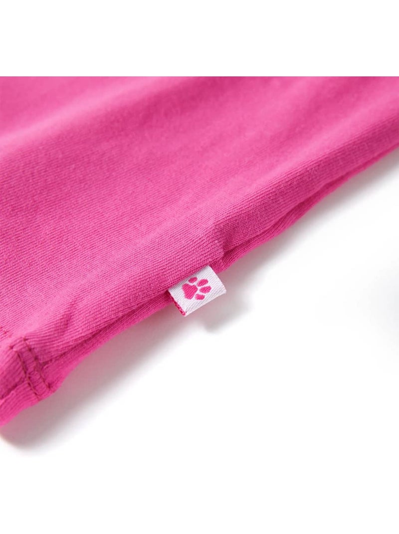 T-shirt manches courtes coton élasthanne imprimé flamant - vidaxl Rose - Kiabi