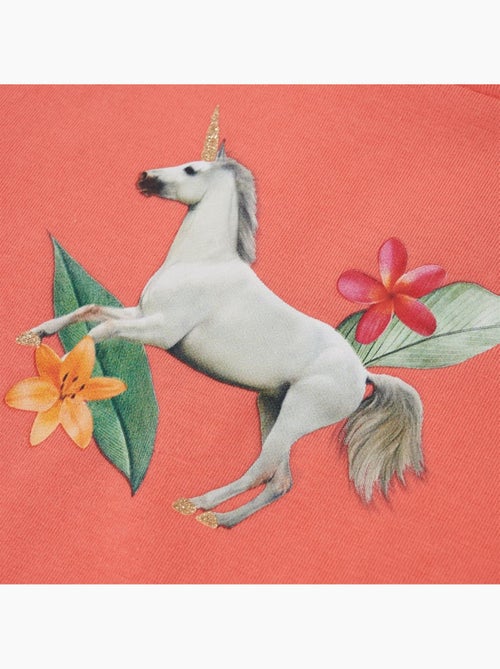T-shirt manches courtes coton élasthanne licorne - vidaxl - Kiabi T-shirt manches courtes coton élasthanne licorne - vidaxl - Kiabi