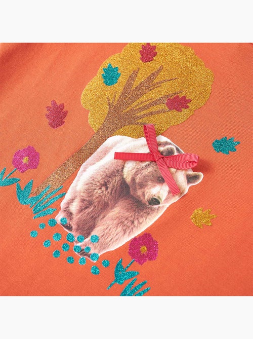 T-shirt manches courtes coton imprimé lapin fleurs - vidaxl - Kiabi T-shirt manches courtes coton imprimé lapin fleurs - vidaxl - Kiabi