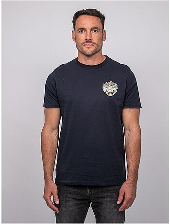 T shirt manches courtes coton motif dos jargus