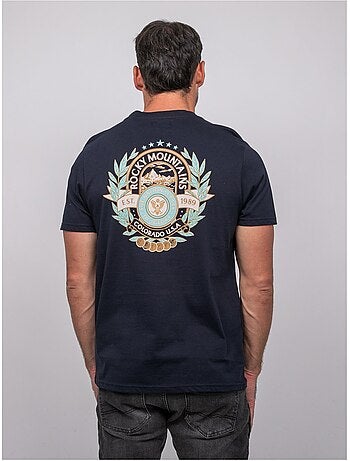 T shirt manches courtes coton motif dos jargus