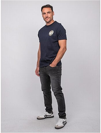 T shirt manches courtes coton motif dos jargus