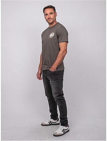 T shirt manches courtes coton motif dos jargus