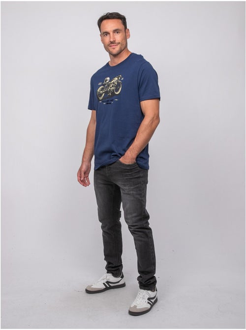 T shirt manches courtes coton motif moto jatoulo - Kiabi T shirt manches courtes coton motif moto jatoulo - Kiabi