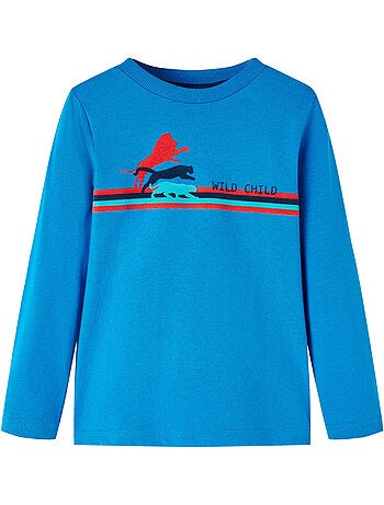 T-shirt manches courtes coton pour enfant - vidaxl