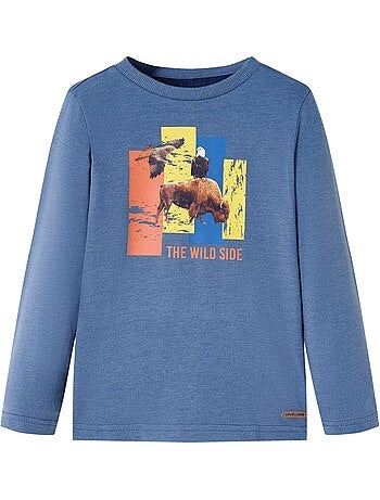 T-shirt manches courtes coton pour enfant - vidaxl