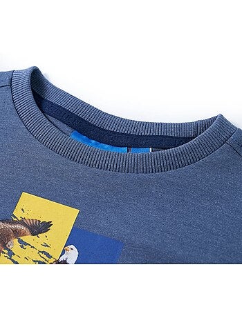 T-shirt manches courtes coton pour enfant - vidaxl