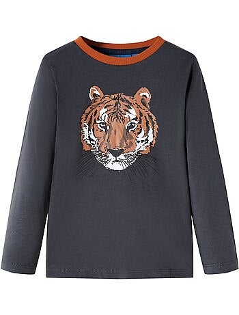 T-shirt manches courtes coton pour enfant - vidaxl