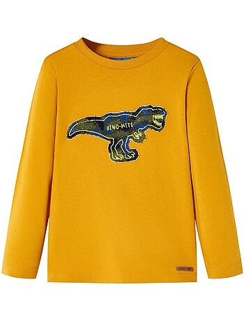 T-shirt manches courtes coton pour enfant - vidaxl