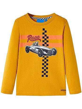 T-shirt manches courtes coton pour enfant - vidaxl