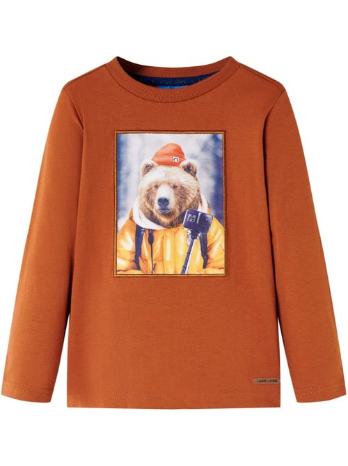 T-shirt manches courtes coton pour enfant - vidaxl - Kiabi