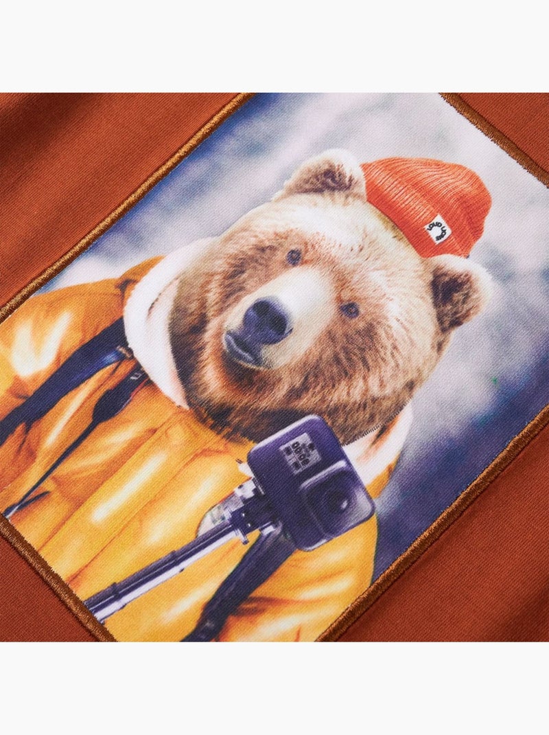 T-shirt manches courtes coton pour enfant - vidaxl Orange - Kiabi