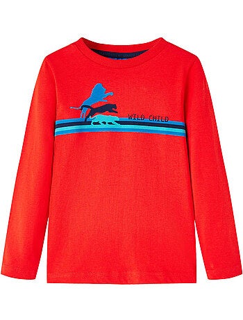 T-shirt manches courtes coton pour enfant - vidaxl