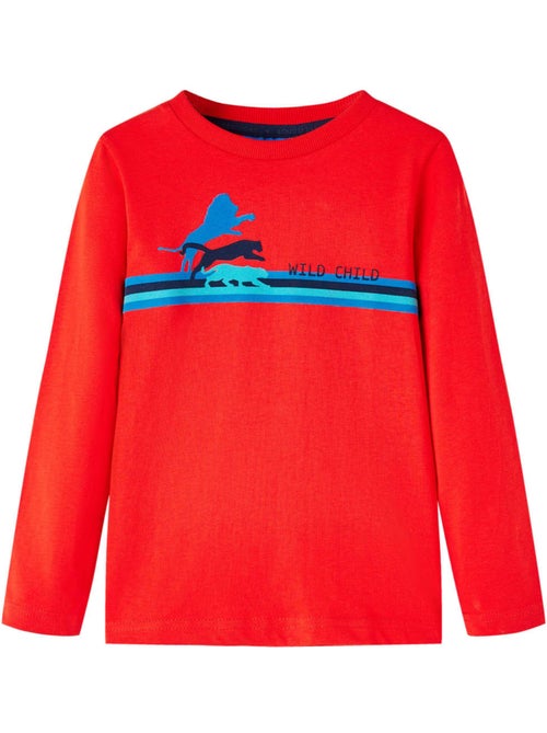 T-shirt manches courtes coton pour enfant - vidaxl - Kiabi