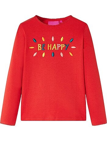 T-shirt manches courtes coton pour enfant - vidaxl