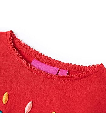 T-shirt manches courtes coton pour enfant - vidaxl
