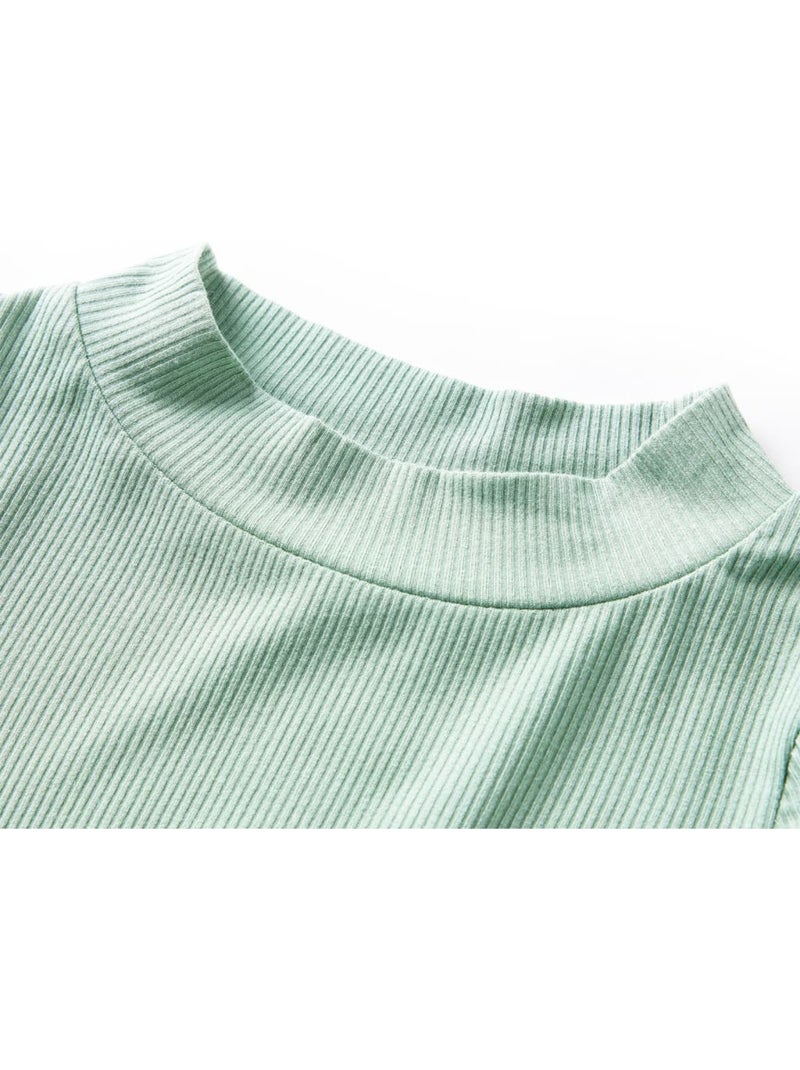 T-shirt manches courtes coton pour enfant - vidaxl Vert - Kiabi