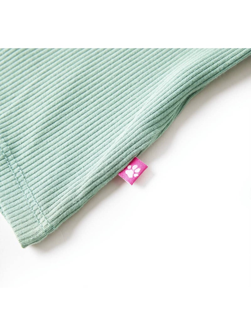 T-shirt manches courtes coton pour enfant - vidaxl Vert - Kiabi
