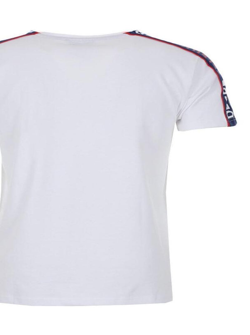 T-shirt manches courtes   CRANER - DEGRE CELSIUS Blanc - Kiabi