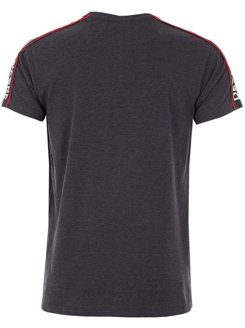 T-shirt manches courtes   CRANER - DEGRE CELSIUS Gris - Kiabi
