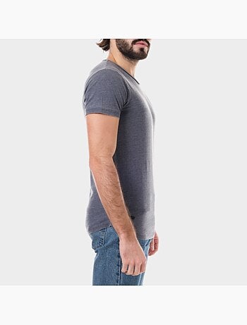 T-shirt manches courtes délavé