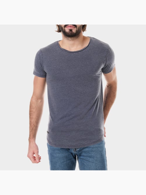 T-shirt manches courtes délavé - Kiabi