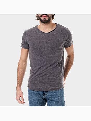 T-shirt manches courtes délavé