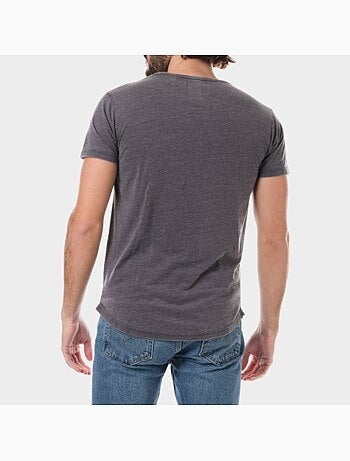 T-shirt manches courtes délavé