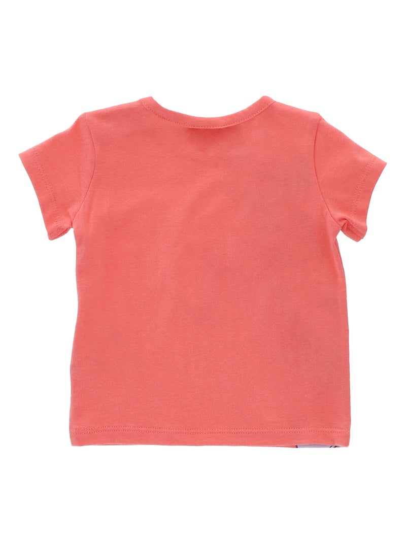 T-shirt manches courtes Disney Minnie Rose - Kiabi