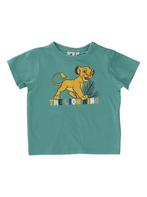 T-shirt manches courtes Disney Simba Roi Lion - Kiabi