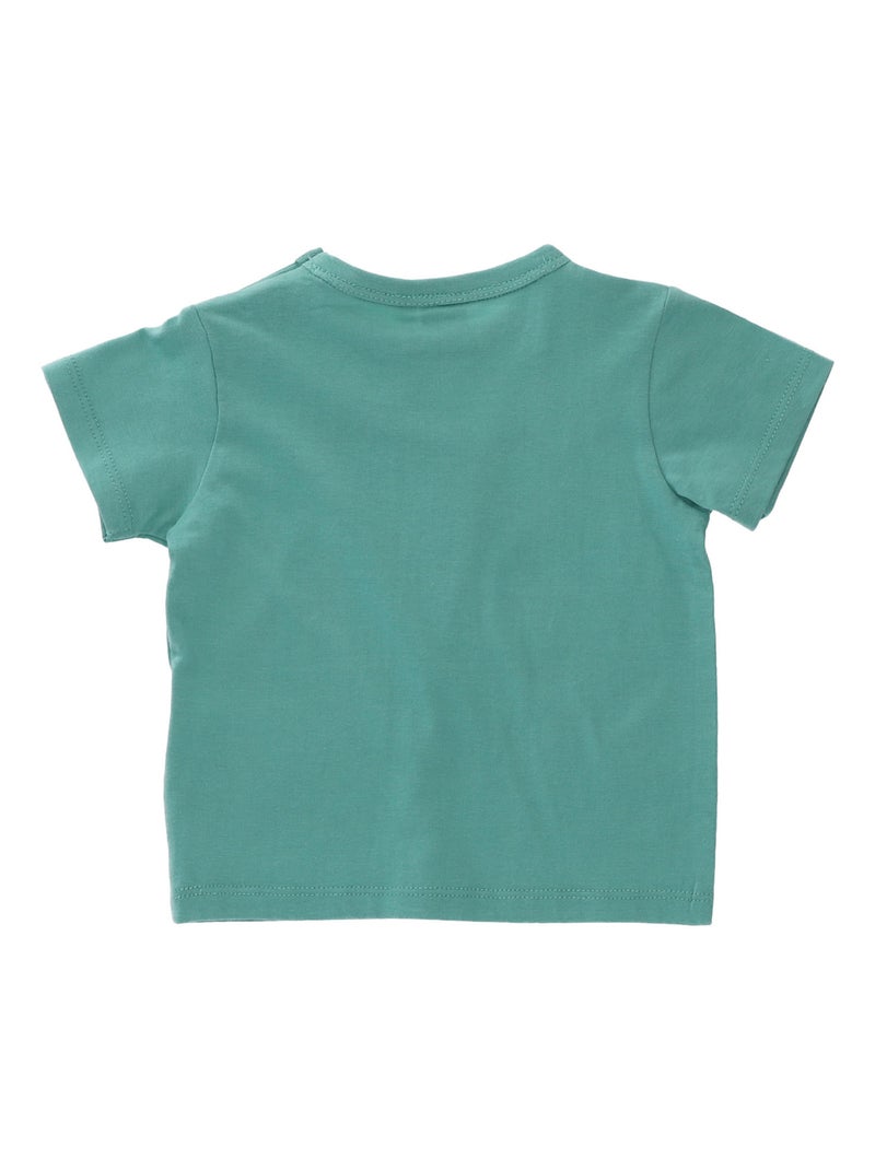 T-shirt manches courtes Disney Simba Roi Lion Vert d'eau - Kiabi