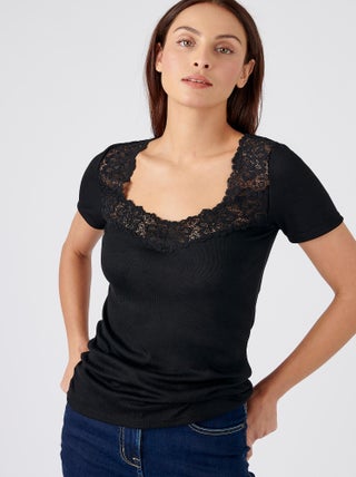 T-shirt manches courtes Douceur soyeuse Thermolactyl - Damart