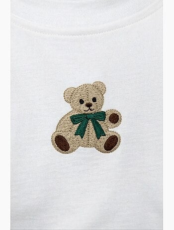 T-shirt manches courtes en coton mixray