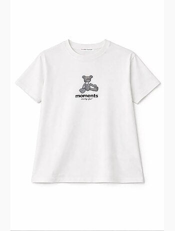 T-shirt manches courtes en coton mixray