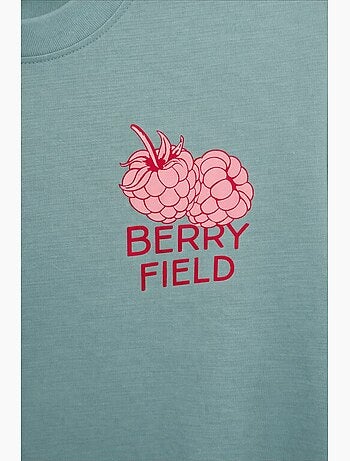 T-shirt manches courtes en coton mixray