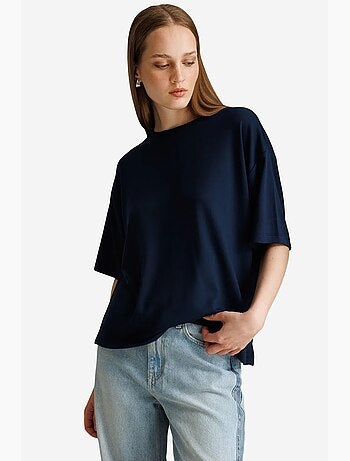 T-shirt manches courtes en coton mixray