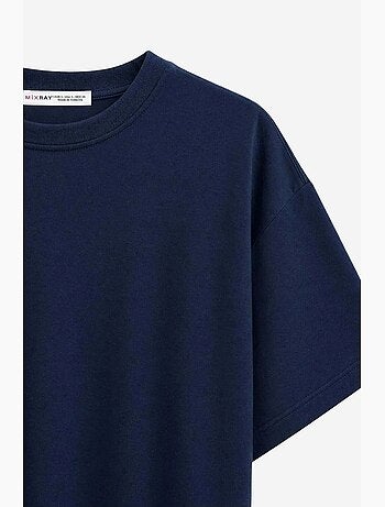 T-shirt manches courtes en coton mixray