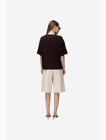 T-shirt manches courtes en coton mixray