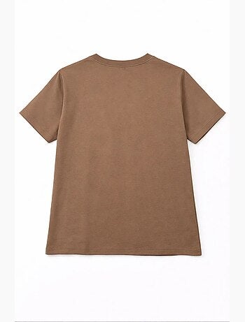 T-shirt manches courtes en coton mixray