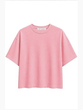 T-shirt manches courtes en coton mixray